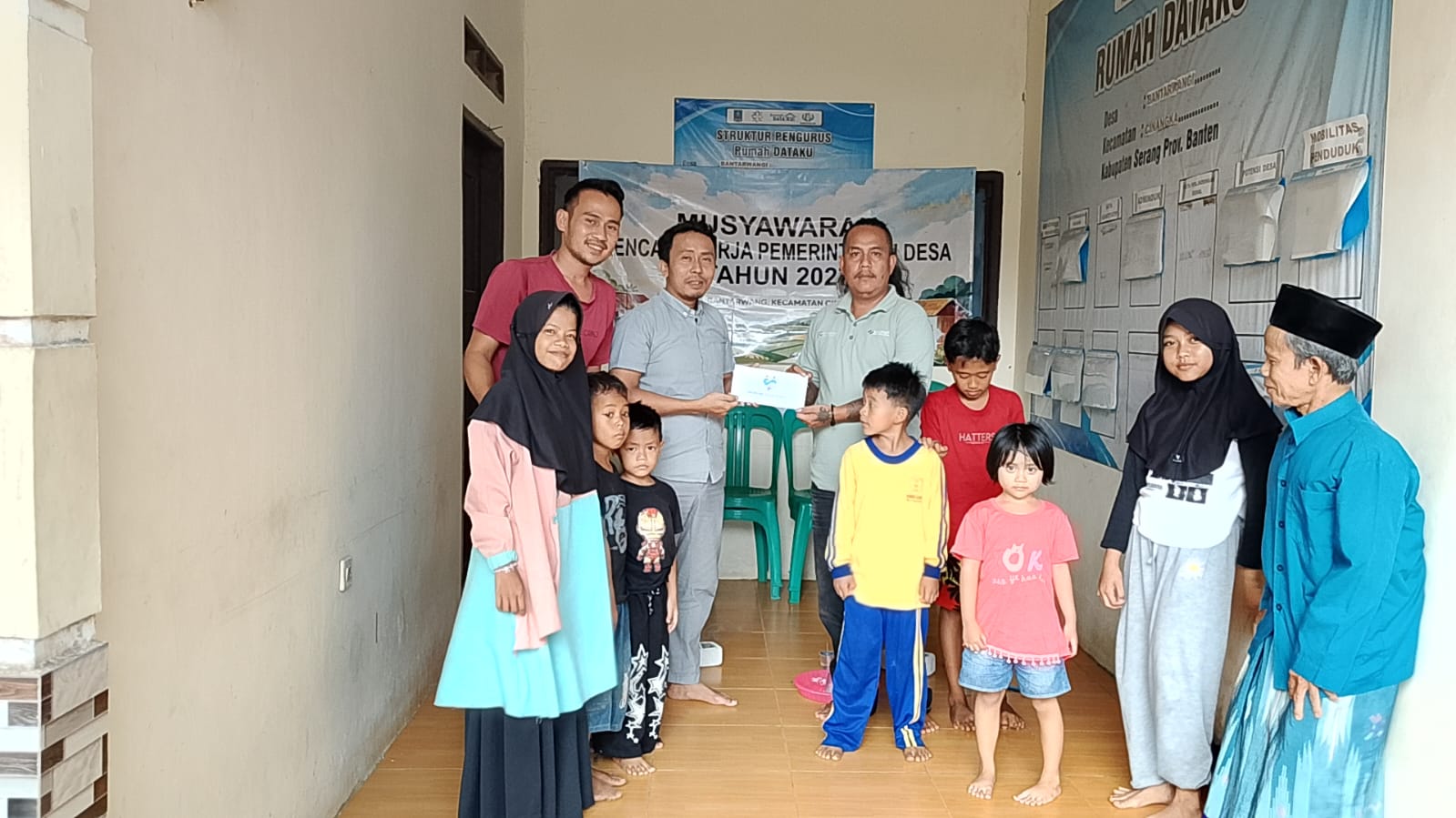 SIBER NET SELENGGARAKAN SAN-TUNAN YATIM PIATU DI BANTARWANGI, WUJUDKAN KEPEDULIAN SOSIAL